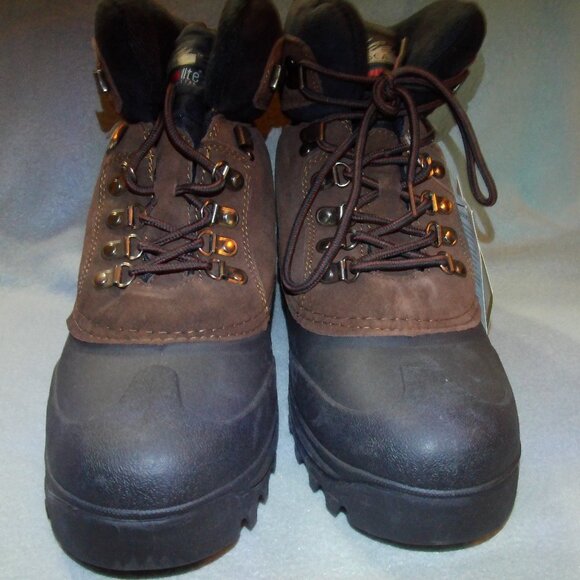 Itasca Ice Breaker Insulated Boot 642057 Mens Size 11 Brown Thinsulate Suede - Picture 4 of 11